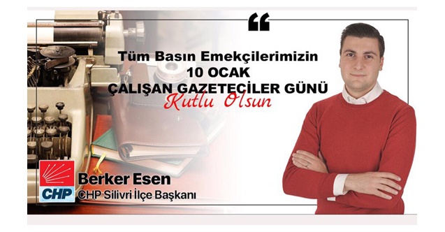 BERKER ESEN GAZETECİLERİ UNUTMADI