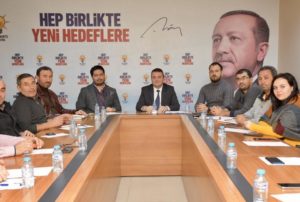 Ak Parti Silivri, haftalık değerlendirme toplantısını yaptı