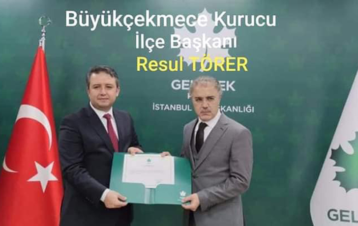 İşte yeni partinin ilçe başkanları