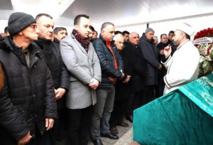 ERÇAĞ SONSUZLUĞA UĞURLANDI