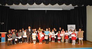 Ortaokullar Arası İstiklal Marşı’nı Güzel Okuma Yarışması yapıldı