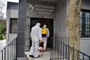 BEYLİKDÜZÜ BELEDİYESİ KORONA TEDBİRLERİNİ ARTIRDI  ÇALIK: ZORLUKLARI HEP BİRLİKTE AŞACAĞIZ