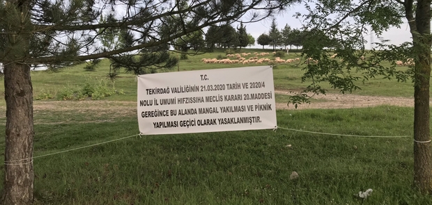 PİKNİKÇİLERE KORONA DENETİMİ