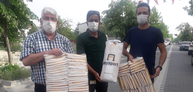 ASYAPORT’TAN MASKE DESTEĞİ