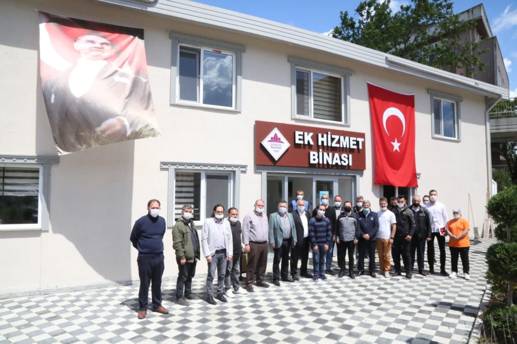 Başkan, Üner Belediye Personeliyle Bayramlaştı