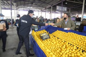 Çatalca Pazarında sıkı önlemler