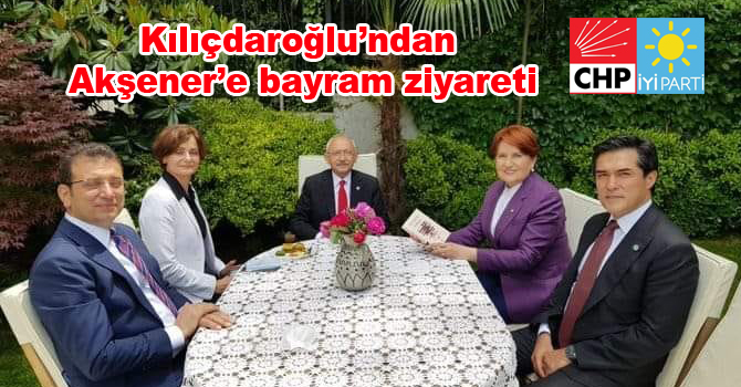 Kılıçdaroğlu’ndan Akşener’e bayram ziyareti