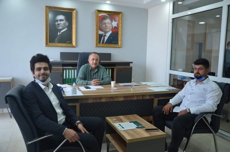 Silivri Gelecek Partisi İstanbul Kurucu İl Gençlik Kolları  Başkanı Av.Semih KOLSUZ ve yönetimini ağırladı