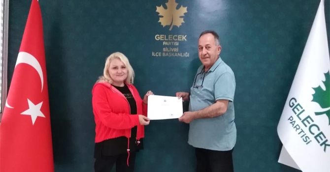 Silivri,Gelecek Partisinde Engelliler Komisyon Başkanlığına Olcay Şahin atandı