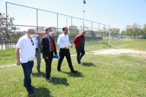 BAŞKAN YILMAZ’DAN ÇANTA MAHALLESİ’NDE İNCELEME