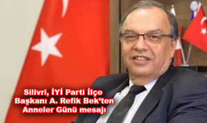 Refik Bek’ten, Anneler Günü mesajı