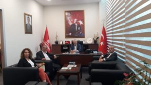 Silivri, İYİ Parti’den Akkuş’a ziyaret