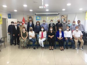 Esen ve yönetiminden İYİ Parti’ye ziyaret