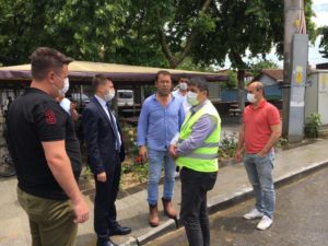 Silivri, CHP’den yağmur sonrası Seymen,B.Kılıçlı’ya ziyaret