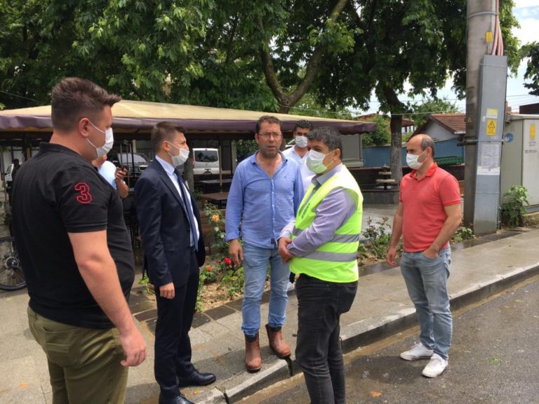 Silivri, CHP’den yağmur sonrası Seymen,B.Kılıçlı’ya ziyaret