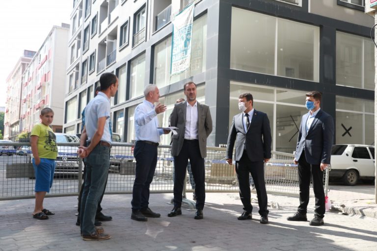 7 SOKAKTA YENİLEME ÇALIŞMALARI BAŞLADI