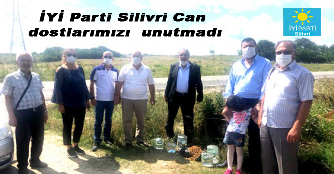 İYİ Parti Silivri Can dostlarımızı  unutmadı