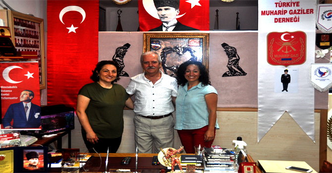 Akıncı’dan, Gürcan’a ziyaret