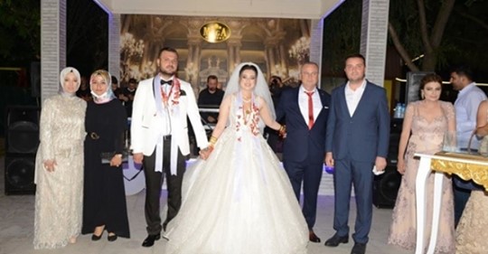 Barlas ve Ölçer Ailelerinin mutlu günü