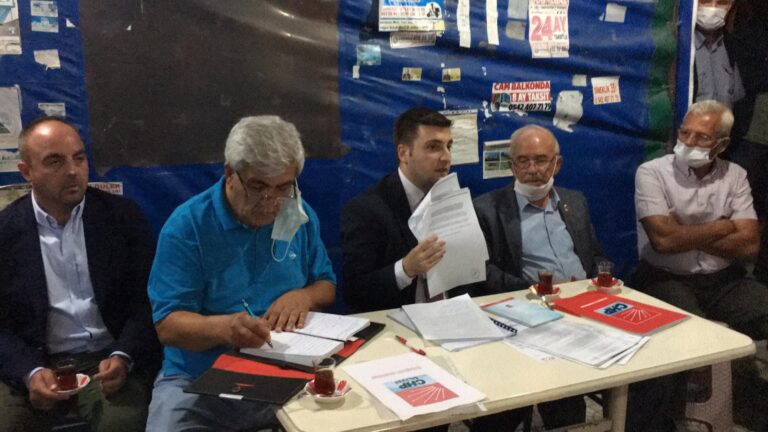 CHP İLÇE BAŞKANLIĞINDAN SAYALAR’A HALK ZİYARETİ