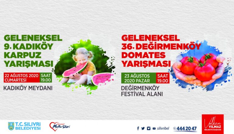 HAFTA SONU KARPUZ VE DOMATESLER YARIŞACAK