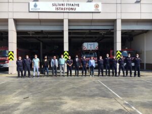 CHP SİLİVRİ’DEN İTFAİYECİLERE ZİYARET