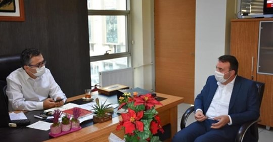 Bozoğlu, Silivri Yeni Tapu Müdürünü ziyaret etti