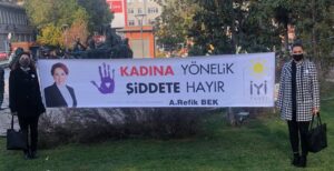 İYİ PARTİ KADINLARI UNUTMADI