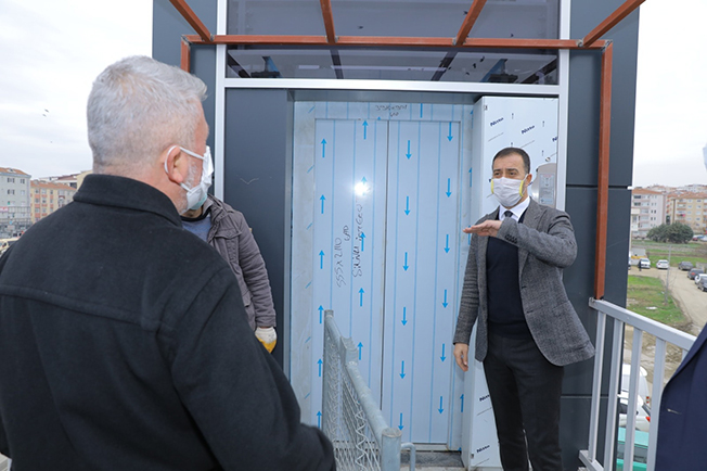 Silivri’nin, “İlk Üst Geçit Asansörü” hizmete giriyor