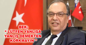 Kavaklı’ daki arazi tahsisine İYİ Parti İlçe Başkanı A. Refik BEK tepki gösterdi