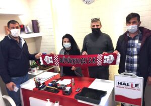 HALLE MOBİLYA’DAN B.KILIÇLI’YA DESTEK
