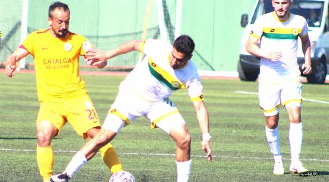 Çatalca rövanşa kaldı: 0-1