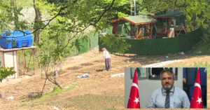 KAÇAK SU BAĞLAYAN UYANIK MUHTARI , KÖYLÜSÜ YAKALATTI