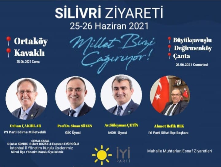 İYİ’ler sorunları yerinde dinliyor