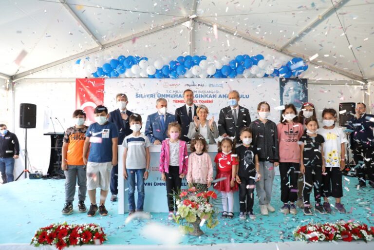 SİLİVRİ ÜMMEHAN ELGİNKAN ANAOKULU’NA GÖRKEMLİ TEMEL ATMA TÖRENİ