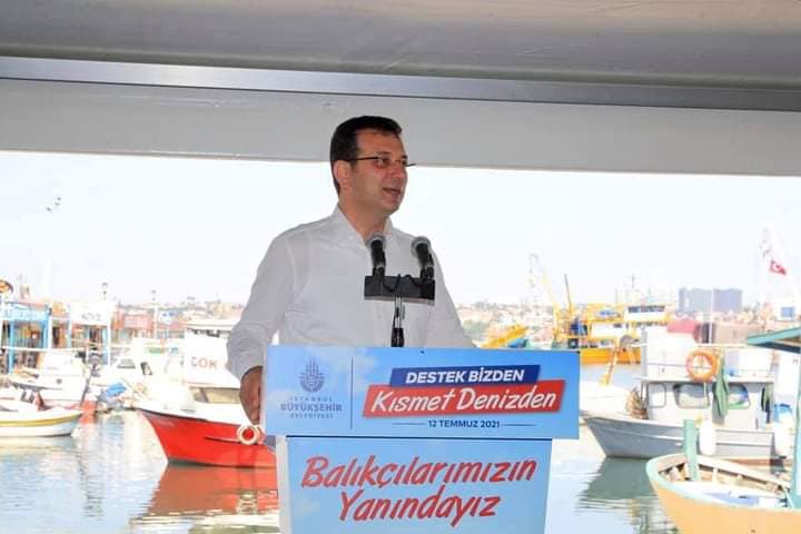 İmamoğlu’dan, Silivrili Balıkçılara yardım