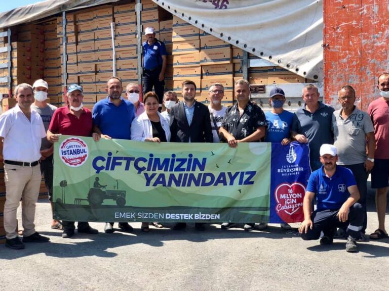 İBB’den, Çiftçilere Kışlık Sebze Fide Desteği