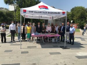 CHP Silivri’den, Aşure dağıtımı