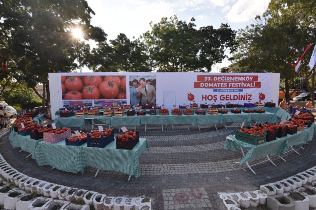 Domates Festivali yarışma formatında  geçti