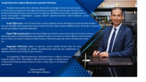 Zekeriya Artar’dan, Veli ve Öğrencilere mesaj