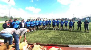 TEPECİKSPOR, KURBAN KESTİ