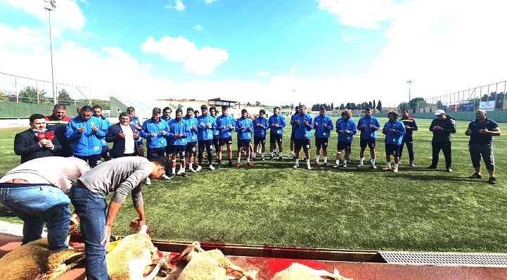 TEPECİKSPOR, KURBAN KESTİ