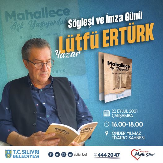 Gazeteci-Yazar Lütfü Ertürk okuyucuları ile buluşacak