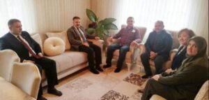 KAYMAKAM GAZİLERİ ZİYARET ETTİ