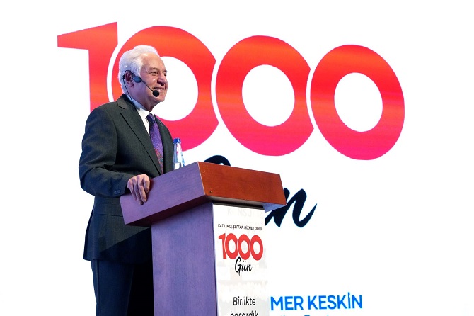 KATILIMCI, ŞEFFAF, HİZMET DOLU  1000 GÜN