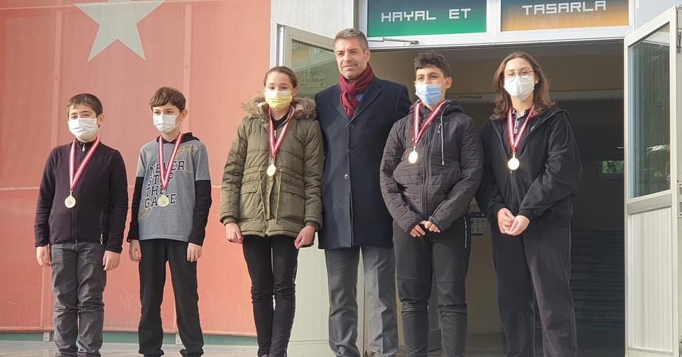 ERTUĞRUL GAZİ ORTAOKULU’NUN  GURURU OLDULAR