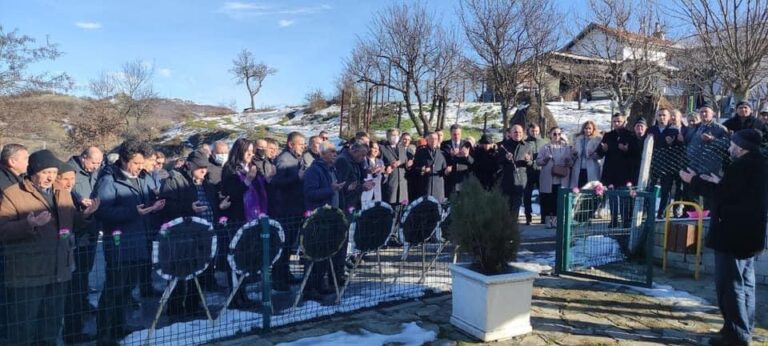 BULGARİSTAN’DA KOMÜNİST REJİMDE ŞEHİT DÜŞEN TÜRKAN BEBEK ANILDI