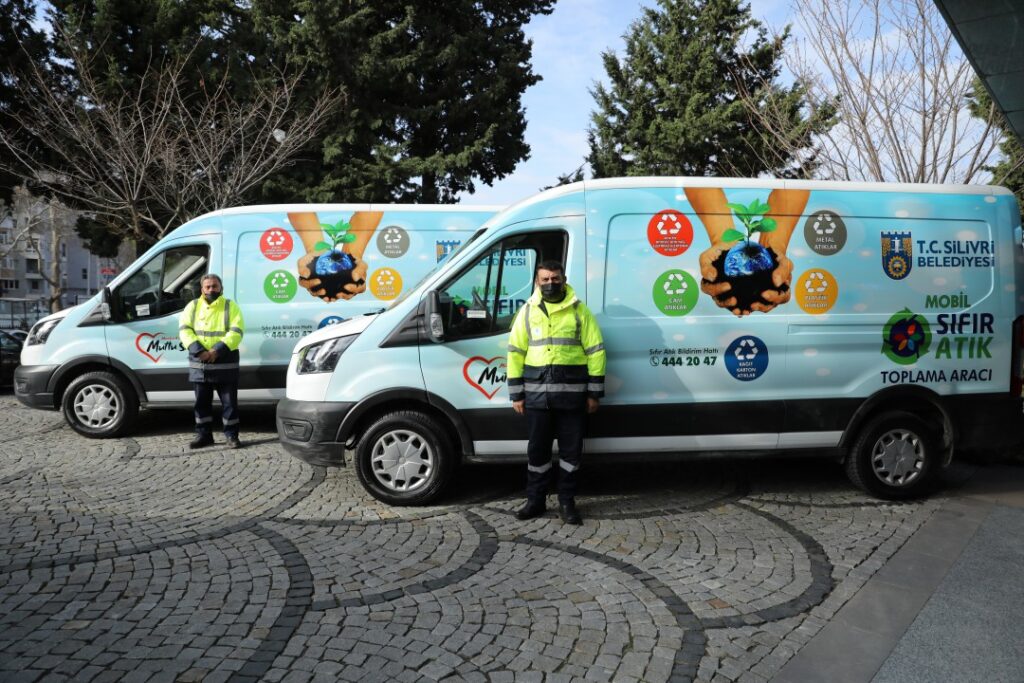 SİLİVRİ’DE MOBİL SIFIR ATIK TOPLAMA ARAÇLARI GÖREVE BAŞLIYOR