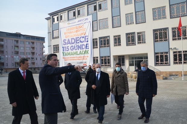 RIDVAN MERTÖZ ORTAOKULU GÜN SAYIYOR