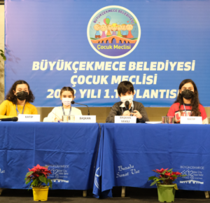 Büyükçekmece Belediyesi Çocuk Meclisi 2022’nin ilk toplantısını gerçekleştirdi